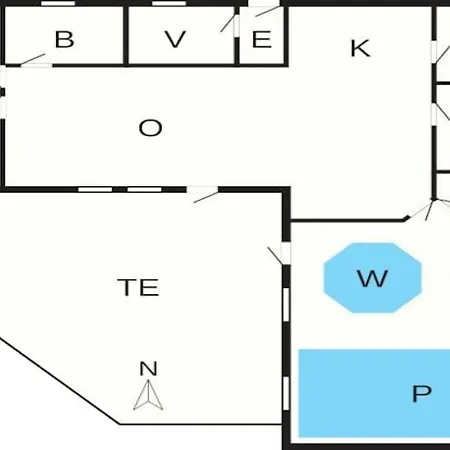 10 Person In Oksb L بيت للعطل *